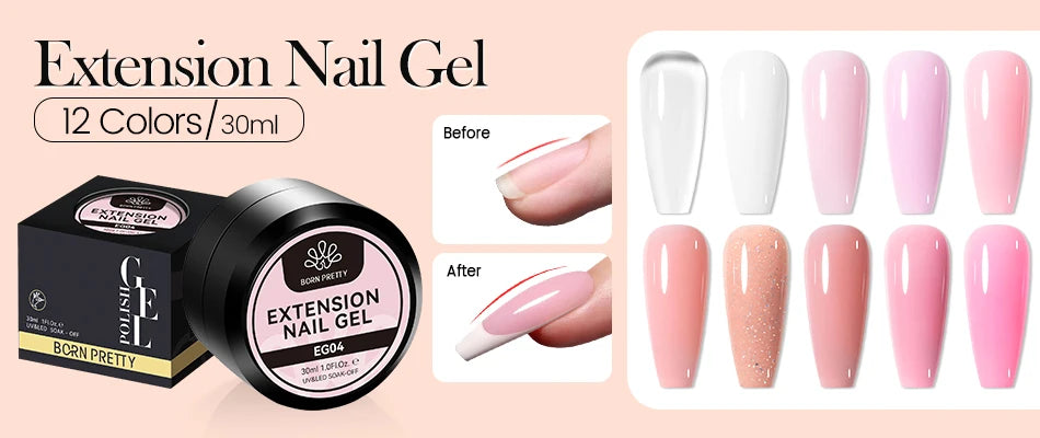 BORN PRETTY 10ml  Ocean Wave Watercolor Liquid Gel Polish White Blossoming 3 Seconds Spread Stroke Wave Bubble Nail Art Design