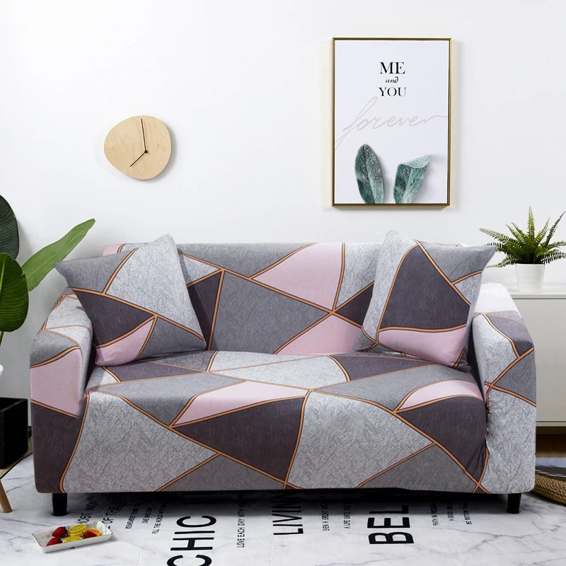 Coolazy Stretch Plaid Sofa Slipcover Elastic Sofa Covers for Living Room funda sofa Chair Couch Cover Home Decor 1/2/3/4-seater