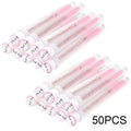 25/50PCS Dust-Proof Eyelash Brush Tube Empty Reusable Lash Mascara Wand Case Eyebrow Comb Makeup Applicators Container wholesale