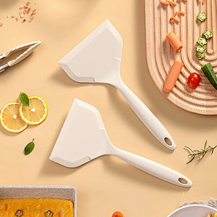 1pc Silicone Pancake Shovel Non-stick Pan Special Kitchen Utensils Household Spatula High Temperature Resistance