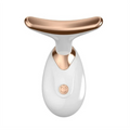 Neck Facial Lifting Device EMS Microcurrent LED Photon Therapy Vibration Face Massager Anti Wrinkles Tightening Skin Care Tools