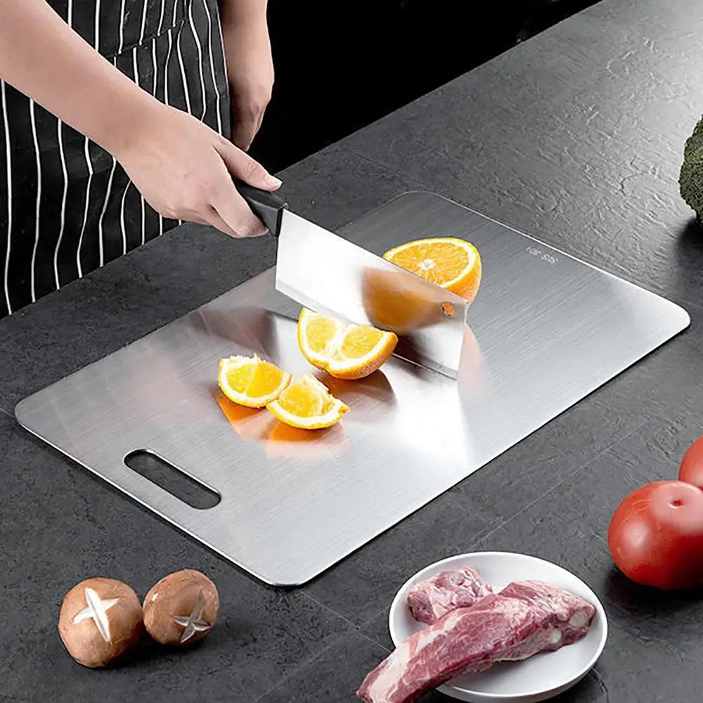 Titanium Cutting Boards for Kitchen Double-Sided Chopping Board Food Grade Cutting Mat Serving Tray Fruit Meat Chopping Board