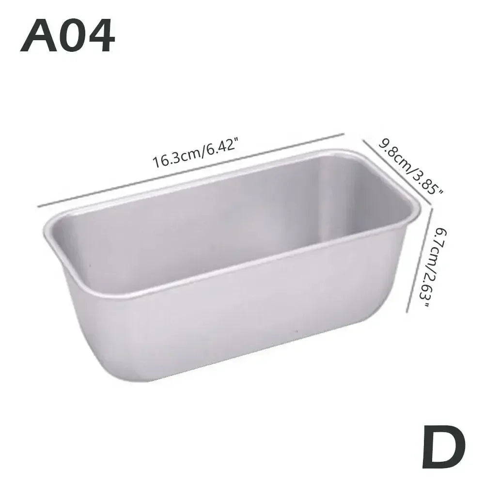 Rectangular Bread Mold Carbon Steel Non-Stick Cake Pan Mini Toast Mold Cake Baking Tray Loaf Pan Kitchen Baking Tools Bakeware
