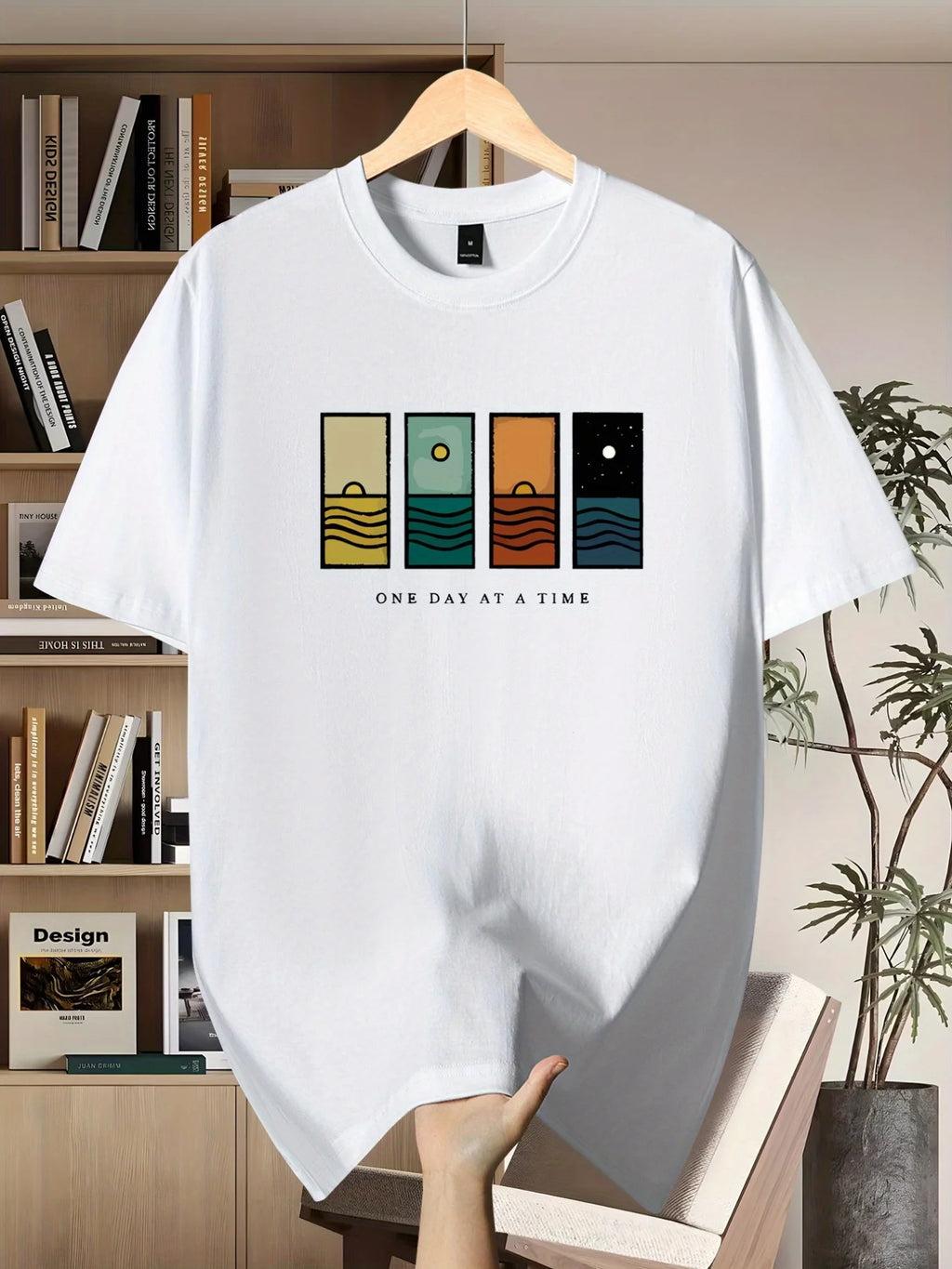 Men's Printed Short-Sleeved T-Shirt - Trendy Fashion T-Shirt for Men in European and American Sizes - Summer Breathable T-Shirt