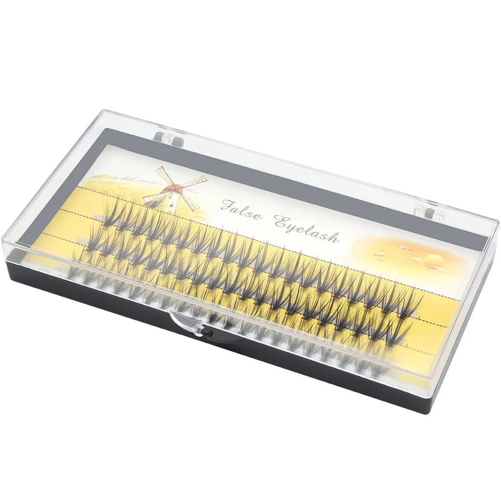 Moonlily 20D/30D/40D Russian Volume Eyelash Extension 3D Volume Effect Artificial Bundle Personal Makeup Cilias Cluster Lashes