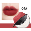 6-color lipstick, one-sucking lazy lipstick, long-lasting and not easy to fade, matte makeup effect, non-irritating matte lipsti