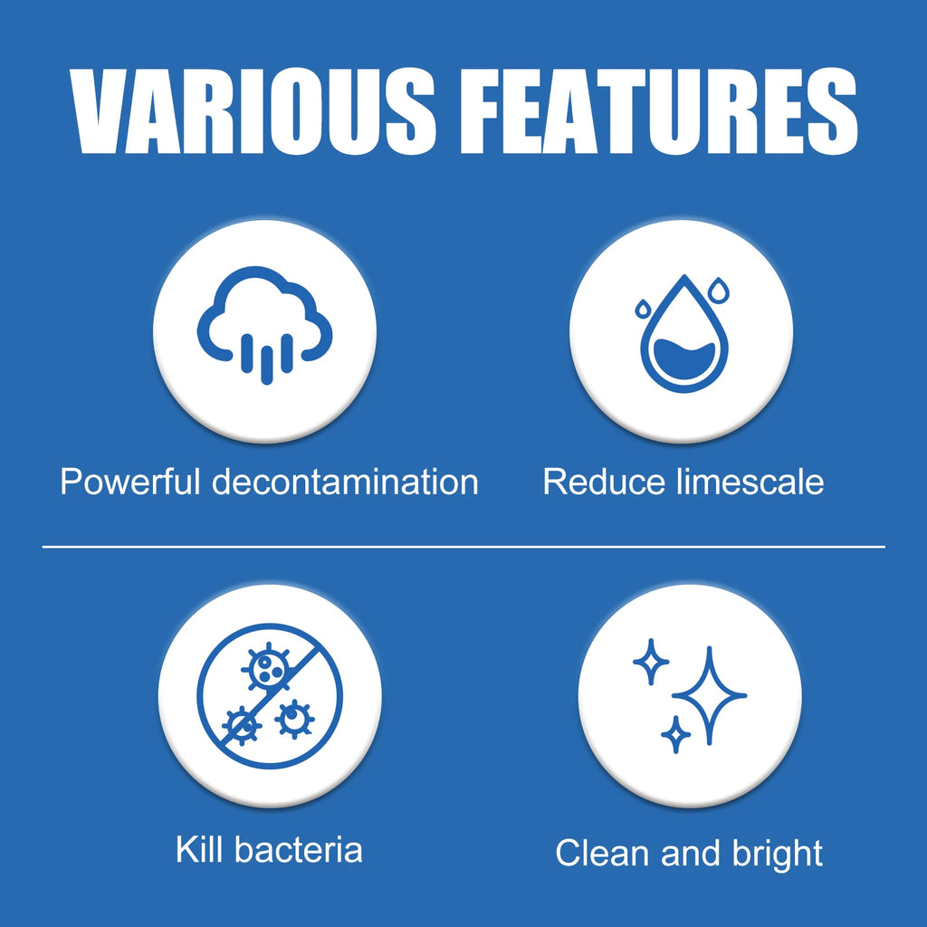 Dishwasher Cleaner Strong Oil Stain Removal Descaling Detergent Tablets Kitchen Cleaning Tools for Dishwasher Washing Machine