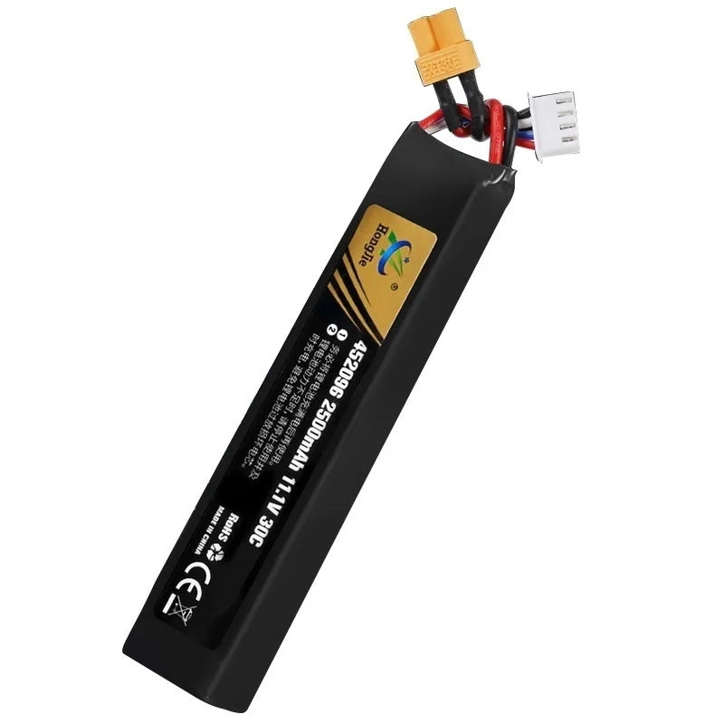 Water Gun Airsoft 11.1V 3S 2500mAh 30C 452096 LiPo battery+Charger Tamiya Plug for Airsoft BB Air Pistol Electric Toys Gun Parts