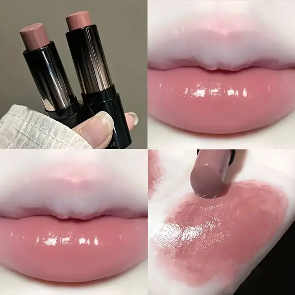 Glossy Mirror Lipstick – Red Brown Shade, Moisturizing, Waterproof, Long-Lasting, Unisex, Perfect for Holiday & Party Makeup