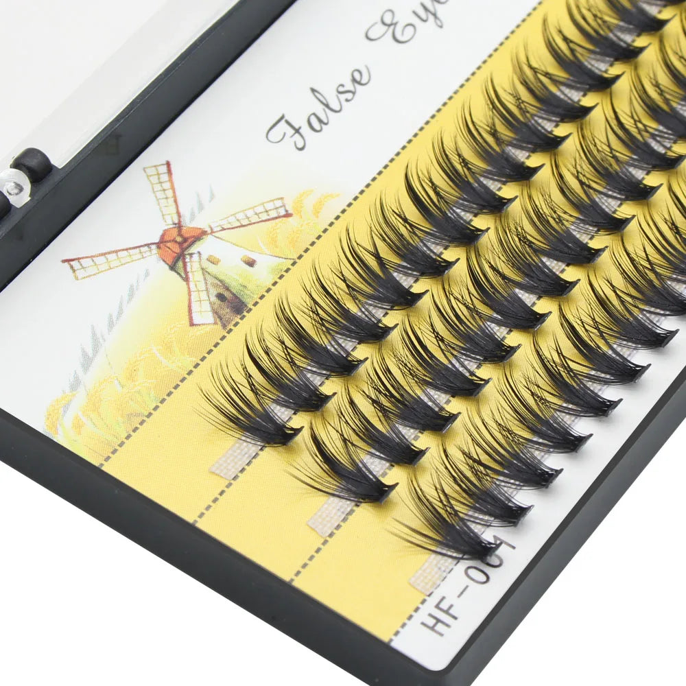 Moonlily 20D/30D/40D Russian Volume Eyelash Extension 3D Volume Effect Artificial Bundle Personal Makeup Cilias Cluster Lashes