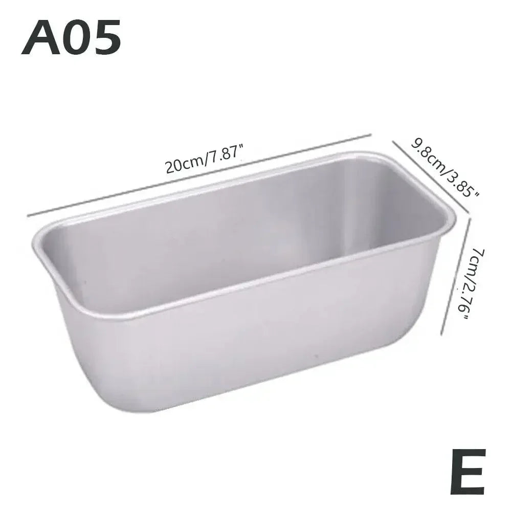 Rectangular Bread Mold Carbon Steel Non-Stick Cake Pan Mini Toast Mold Cake Baking Tray Loaf Pan Kitchen Baking Tools Bakeware