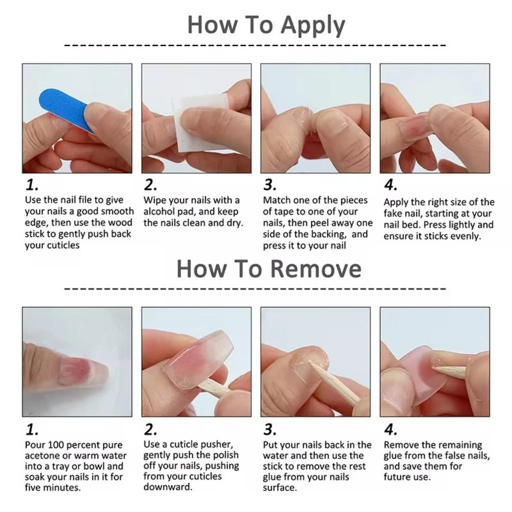 10pcs French Almond Press on Nails Flower False Nails Wearable Stick-on Nails Fake Nail Uñas Postizas Mujer Накладные Ногти 네일팁