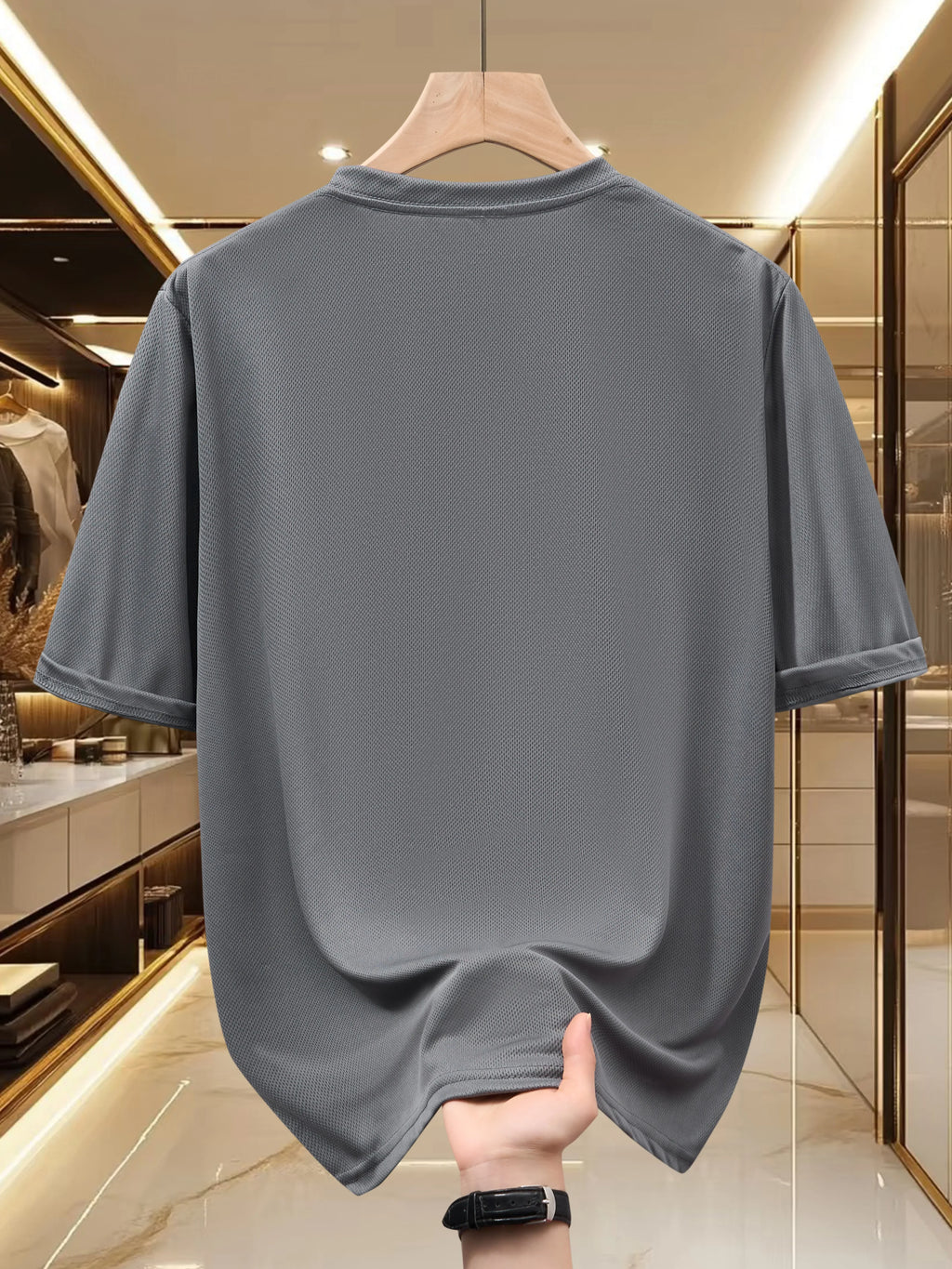 Men's Printed Short-Sleeved T-Shirt - Trendy Fashion T-Shirt for Men in European and American Sizes - Summer Breathable T-Shirt