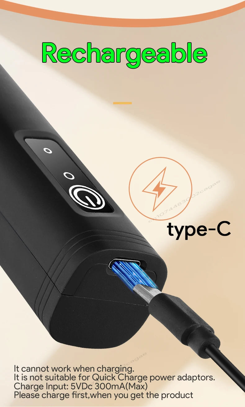 MINI Coffee Frother USB Rechargeable 3 Speeds Foam Maker Coffee Milk Mixer Electric Handle Blender Egg Beater Hot Cooking Tools