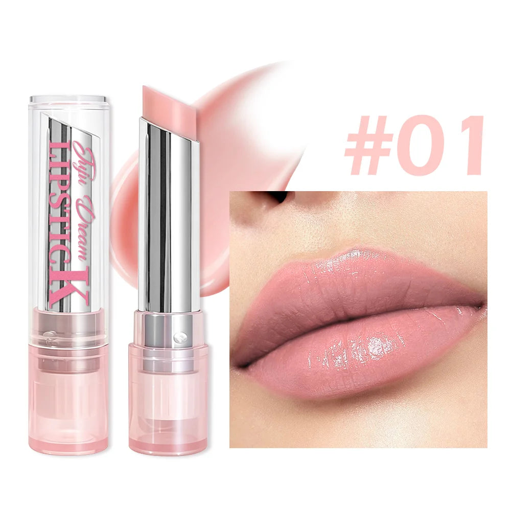 Pink Magic Lip Balm, Color-Changing Moisturizing Lipstick, Hydrating Gloss for Natural Daily Look