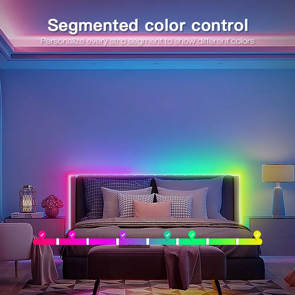 GLEDOPTO ESP32 WLED LED Controller RGBIC LED Strip Light Dynamic Lighting IR Switch Sensor Gesture-Aware Trigger WS2811 SK6812