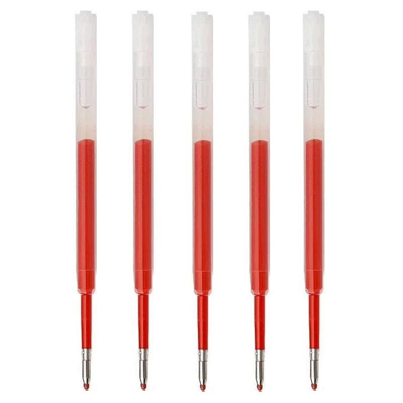 5/10/50 PCS Ballpoint Pen Refill  Medium Point L:3.9 In Black Ink Rods Refill Stationery Office School Supplies