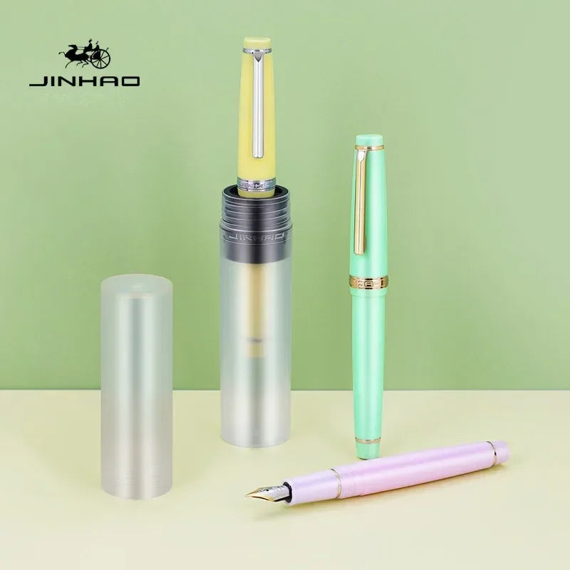 Jinhao 82 Fountain Pen New Color Luxury Elegant Pens 0.7/0.5/0.38mm Extra Fine Nib Writing Office School Supplies Stationery