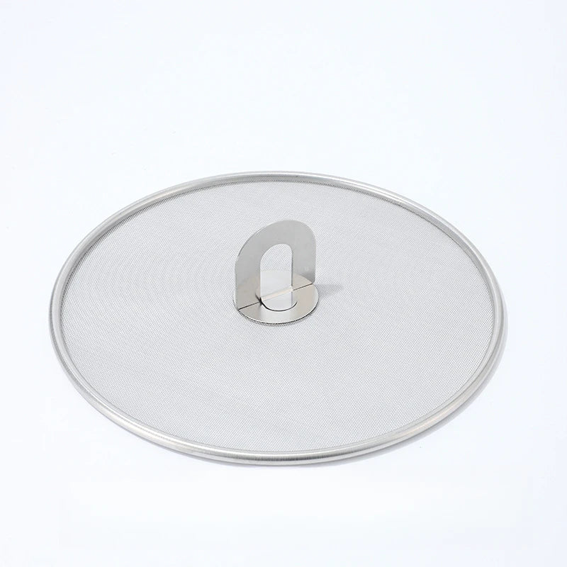 Keep Your Stove Clean! Multi-Functional Stainless Steel Oil Splatter Guard - The Ultimate Cooking Protector for Frying
