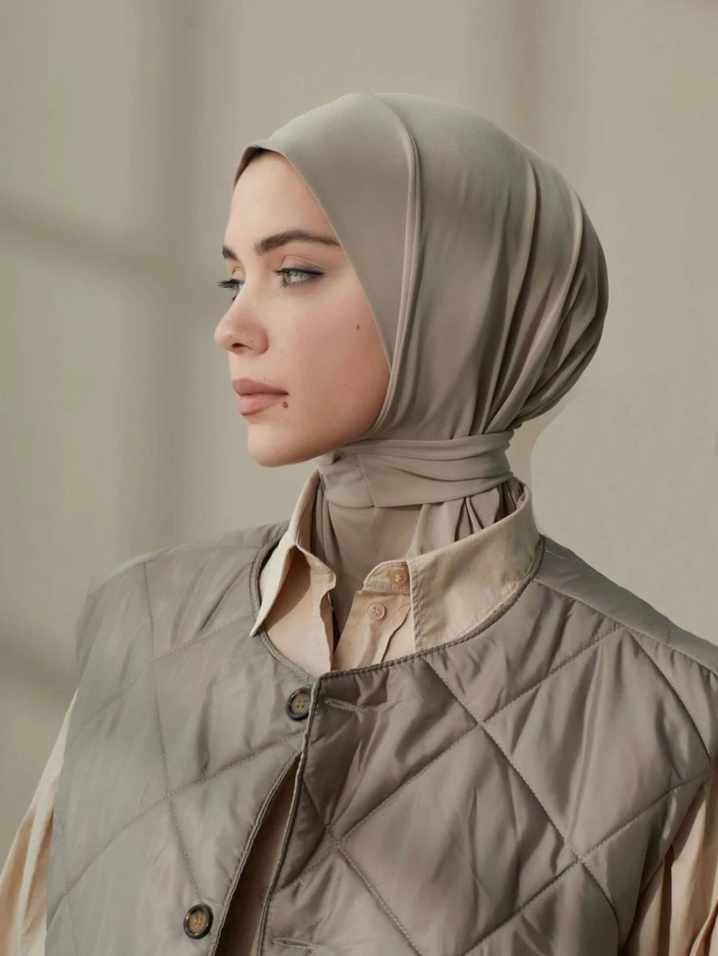 New Instant Hijab for Muslim Women Full Cover Headwraps Scarf Islam Turban Caps Ready to Wear Snap Undercap Hijab