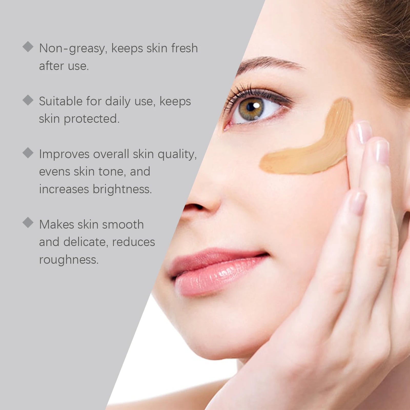 Sunscreen Tinted Moisturizer EELHOPE Lightweight Non Greasy Brightening Skin Tone Long Lasting Sun Protection For Daily Outdoor