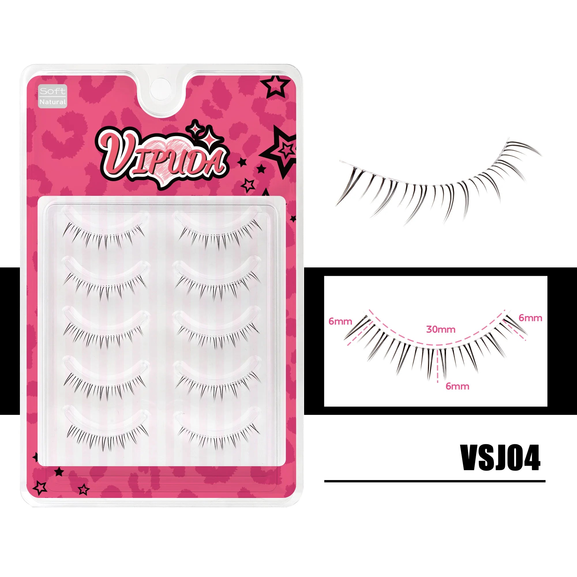10Pairs Lower Eyelashes Pack Under Eye Lashes Soft Lower Eyelashes 100% Handmade Clear Band Manga Bottom Lashes Makeup Tools