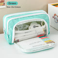 Cute Multi Layer Pencil Case Pouch, Large Capacity Pen Case Bag,Durable Stationery Storage Bag For Students, School&Office