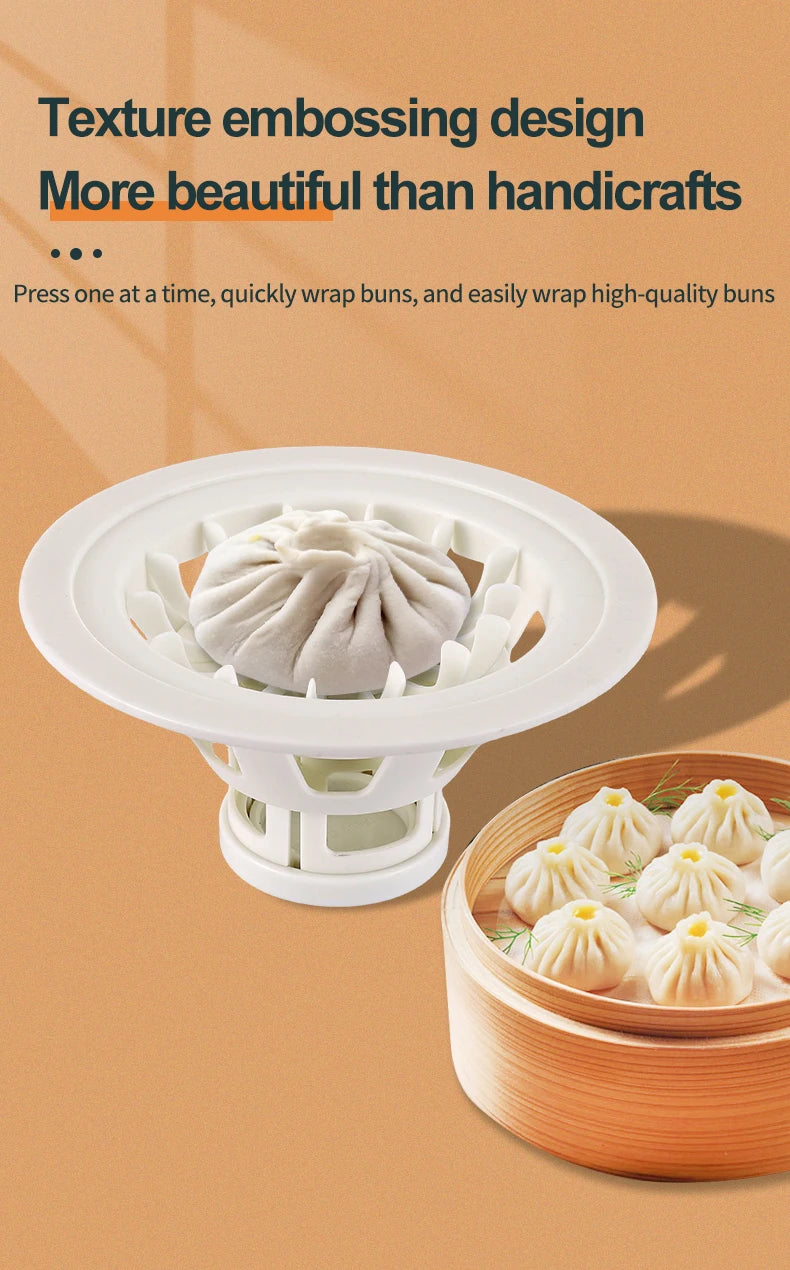 Food Grade DIY Chinese Baozi Mold Kitchen Tool for Making Pastry Pies Dumplings And Mooncakes