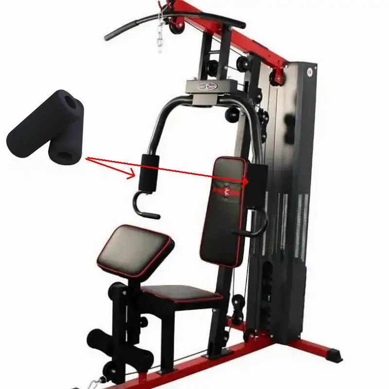 Metal Tube Foam Fitness Equipment, Strength Training Device, Abdominal Health Device, Weightlifting Machine, Sponge Cover
