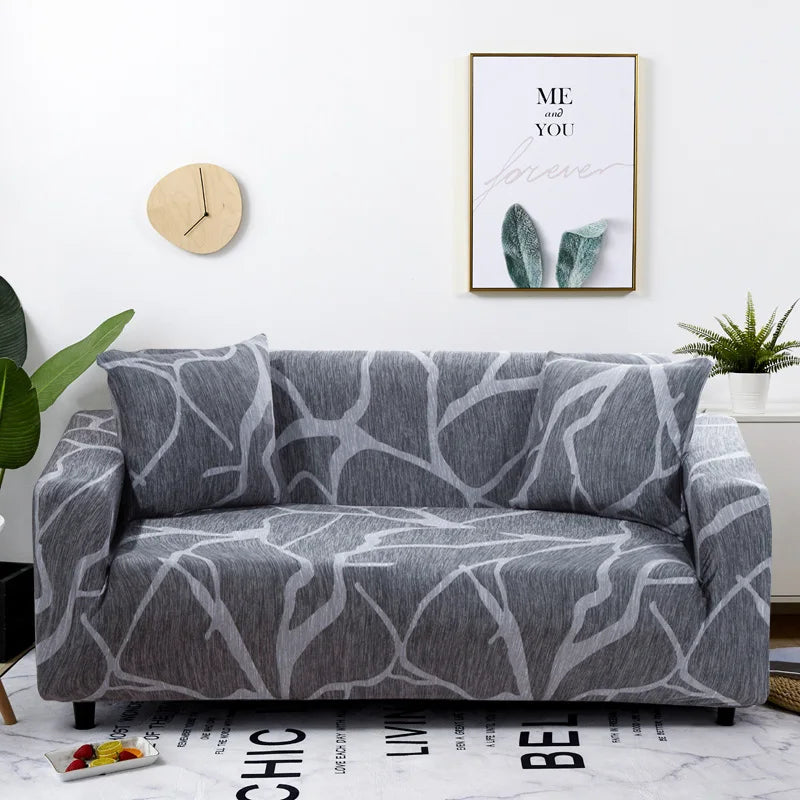 Coolazy Stretch Plaid Sofa Slipcover Elastic Sofa Covers for Living Room funda sofa Chair Couch Cover Home Decor 1/2/3/4-seater