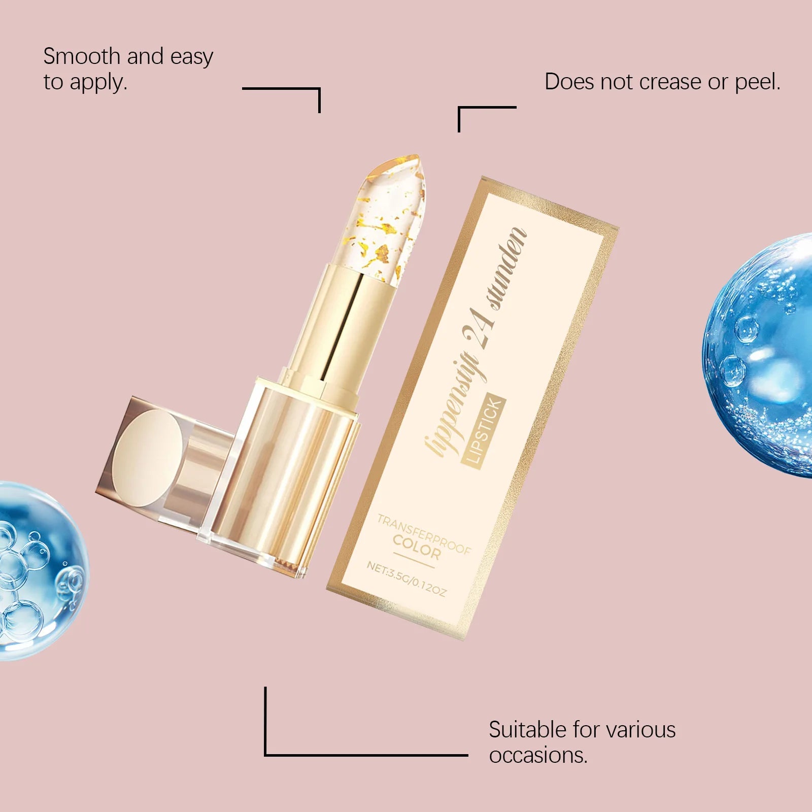 Color Changing Lipstick Long Lasting Moisturizer Nutritious Balm Non-sticky Cosmetic Makeup Waterproof Sexy Lips Stick For Women