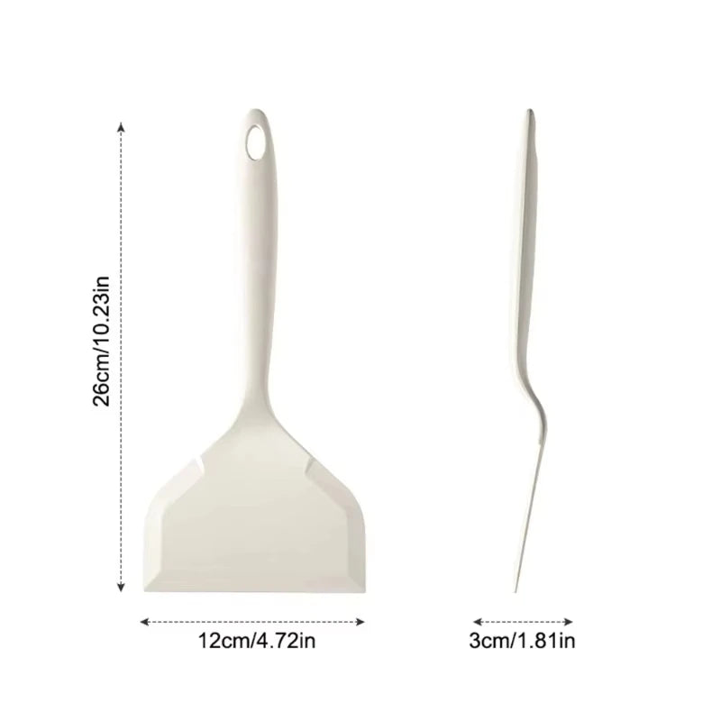 1pc Silicone Pancake Shovel Non-stick Pan Special Kitchen Utensils Household Spatula High Temperature Resistance