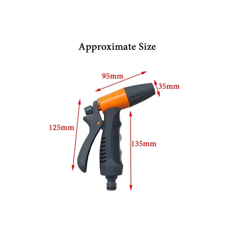 Garden Hose nozzles 2 Pattern Water Gun hose Sprayer for Car Wash Cleaning Watering Lawn and Garden Sprinkle