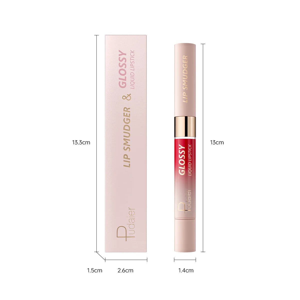 10-Color Double-Headed Lipstick Lip Gloss Moisturizing and Durable Matte Lip Gloss Color-Producing Liquid Lipstick For Makeup