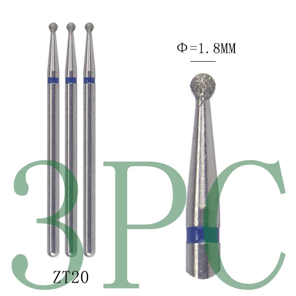Diamond Nail Drill Bits, 3/32 Inch Cuticle Bit for Nail Drill,Drill Nails Manicure Pedicure Remover Tools for Acrylic Gel Nails