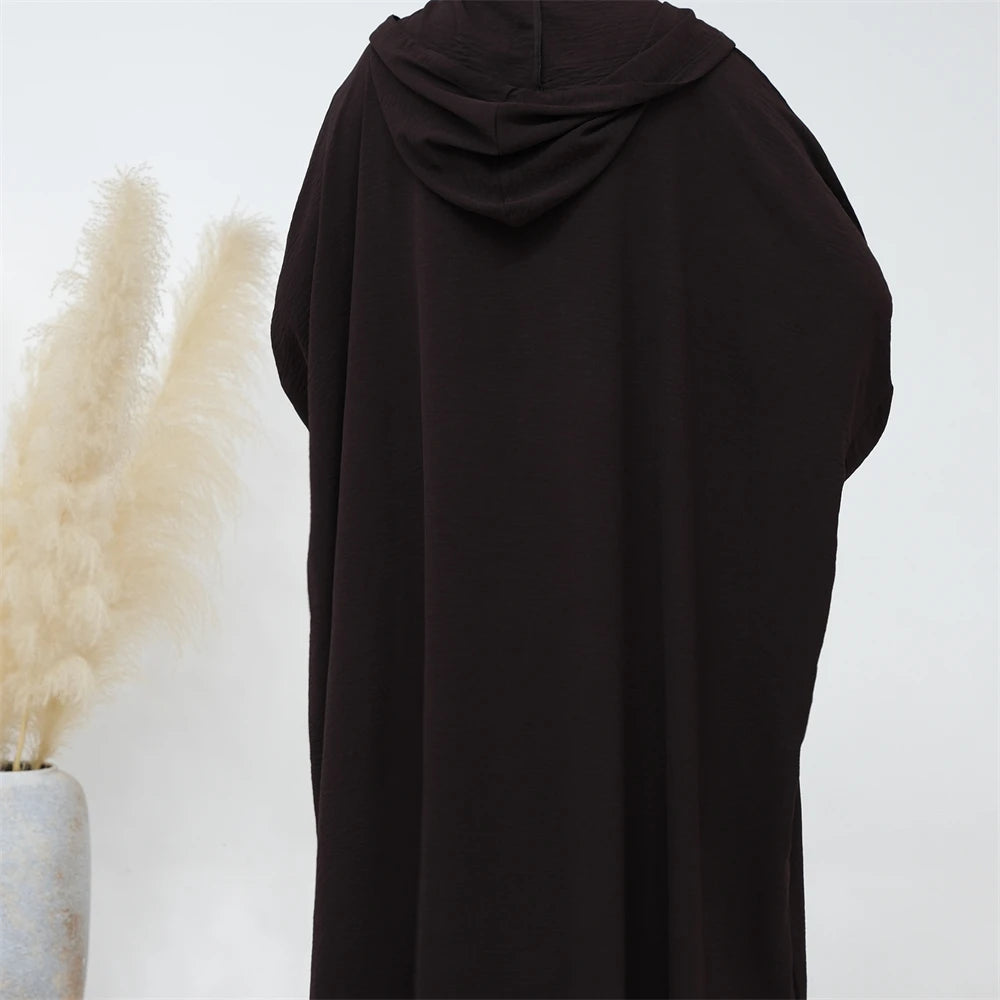Ramadan Niqab Khimar Muslim Abaya Damen Dubai Turkey Islam Prayer Clothes Women Jilbab Modest Dress Kaftan Robe Femme Musulmane