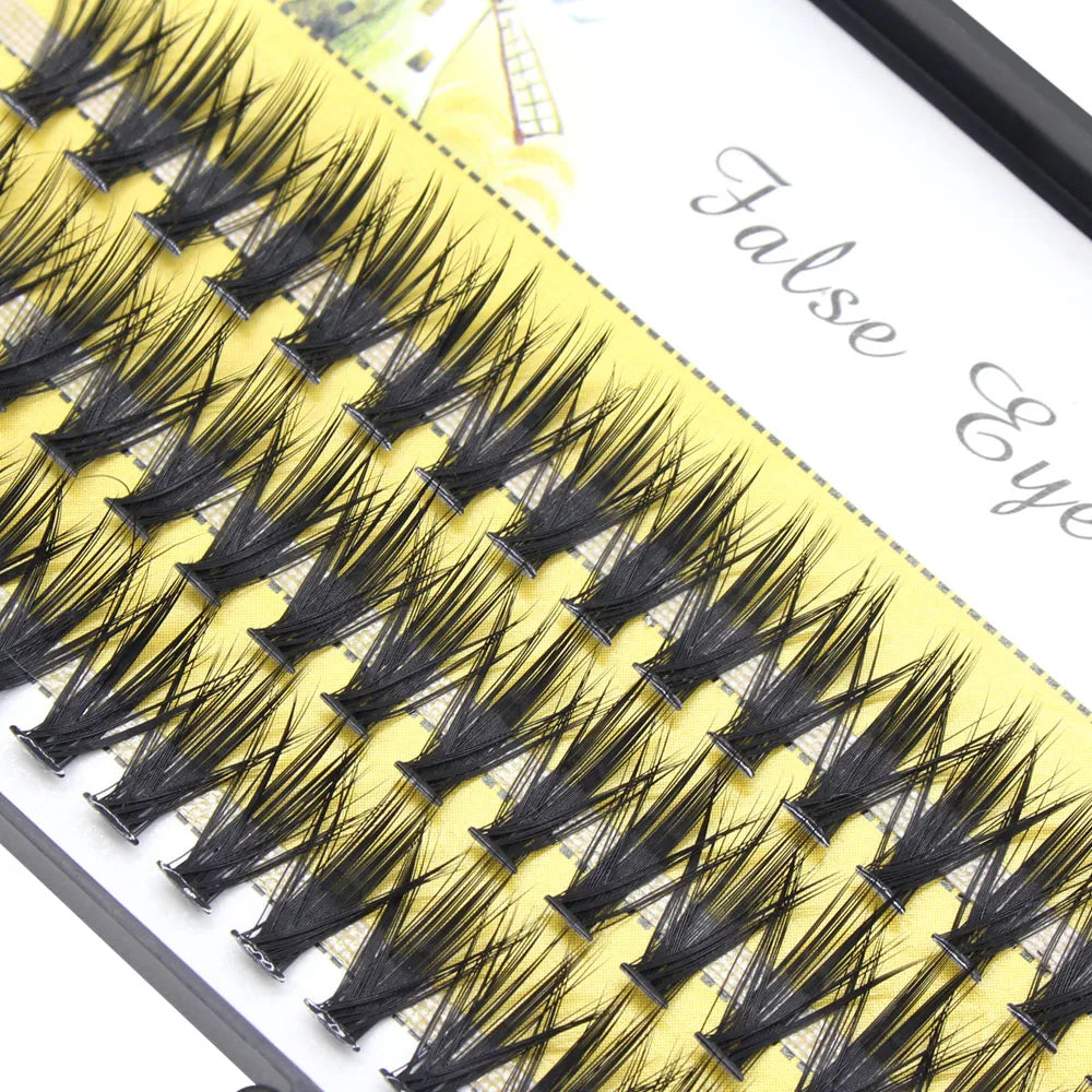 Moonlily 20D/30D/40D Russian Volume Eyelash Extension 3D Volume Effect Artificial Bundle Personal Makeup Cilias Cluster Lashes