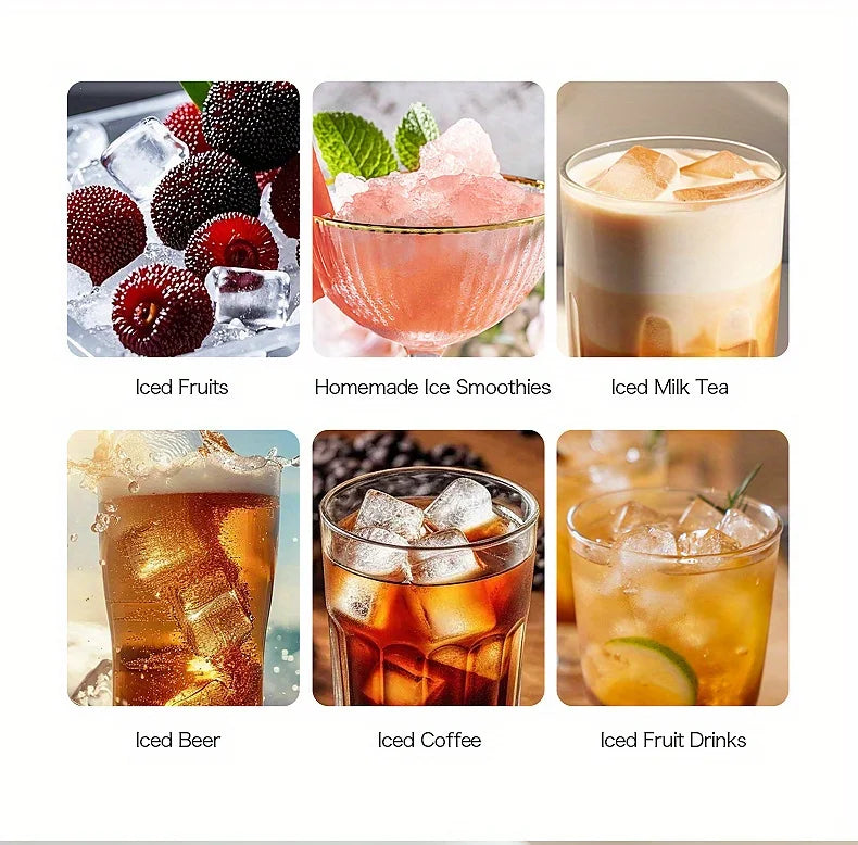 Mini Ice Maker Machine Portable Countertop Ice Cube Maker for Home Office Camping Car RV Small Ice Making Machine 12V 220V