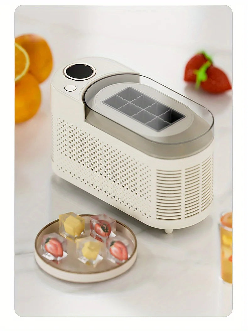 Mini Ice Maker Machine Portable Countertop Ice Cube Maker for Home Office Camping Car RV Small Ice Making Machine 12V 220V