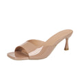 Fashion Fish Mouth Slippers Summer Comfort Dress Shoes Sexy Open Toe Stiletto Sandals Elegant Office Women High Heels