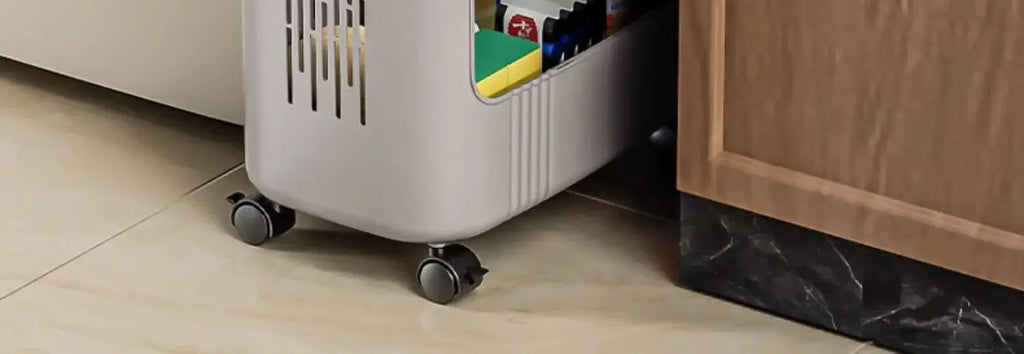 Kitchen Garbage Bin with Lid, Odor-Resistant, Large Capacity, Double-Layer Waste Separation, Ideal for Clean, Organized Kitchen