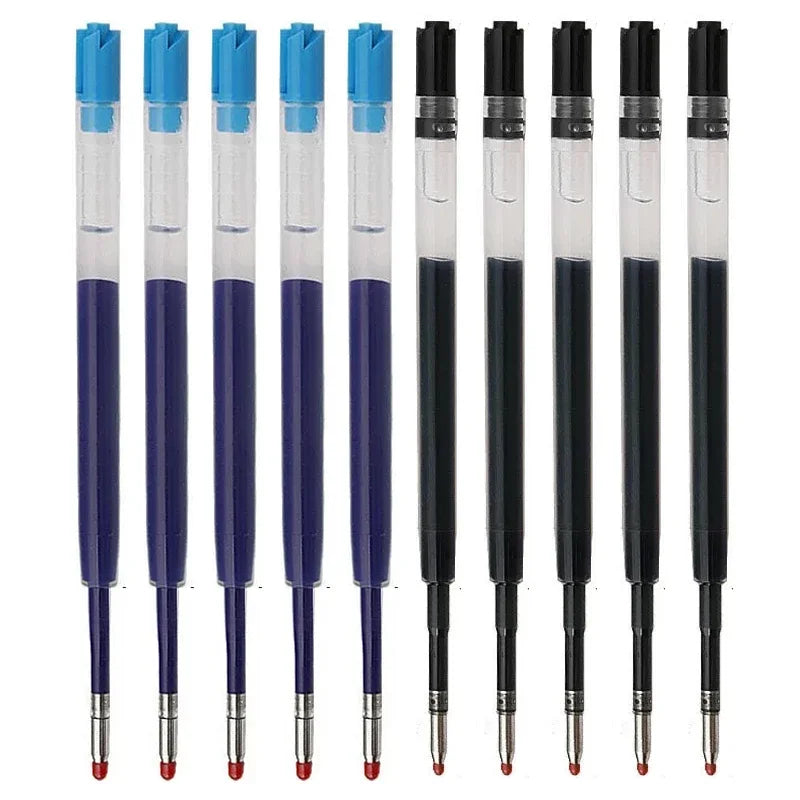 5/10/50 PCS Ballpoint Pen Refill  Medium Point L:3.9 In Black Ink Rods Refill Stationery Office School Supplies