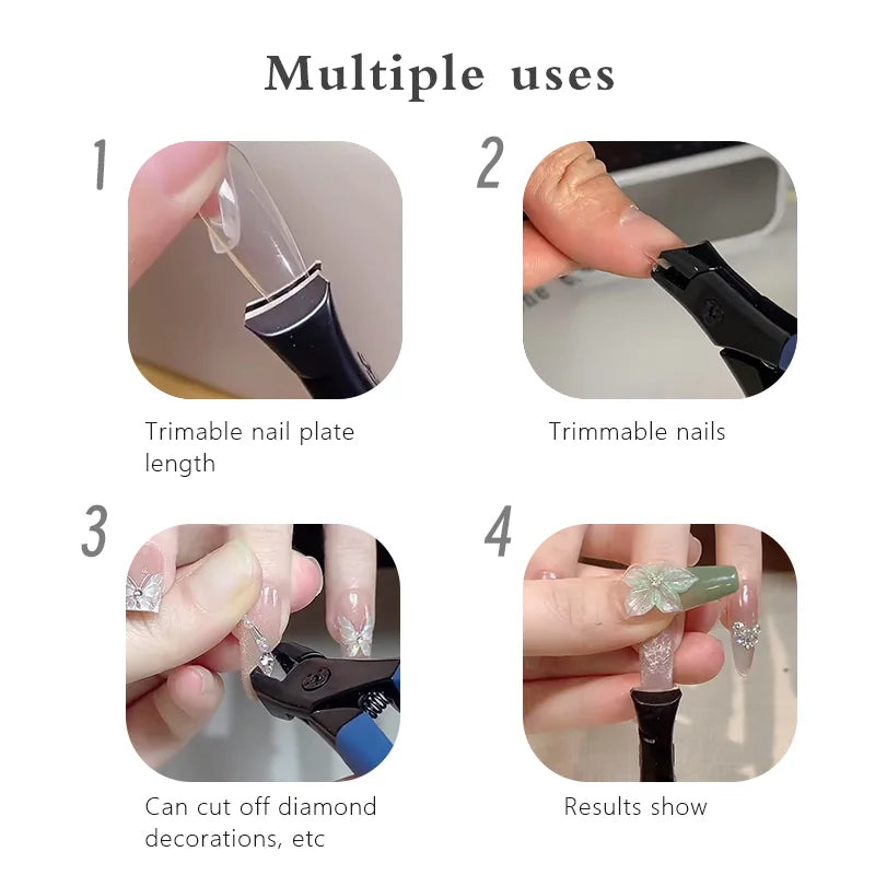 Stainless steel nail clipper is suitable for thick nails, wide pliers for nails, and a durable trimming tool with a large openin