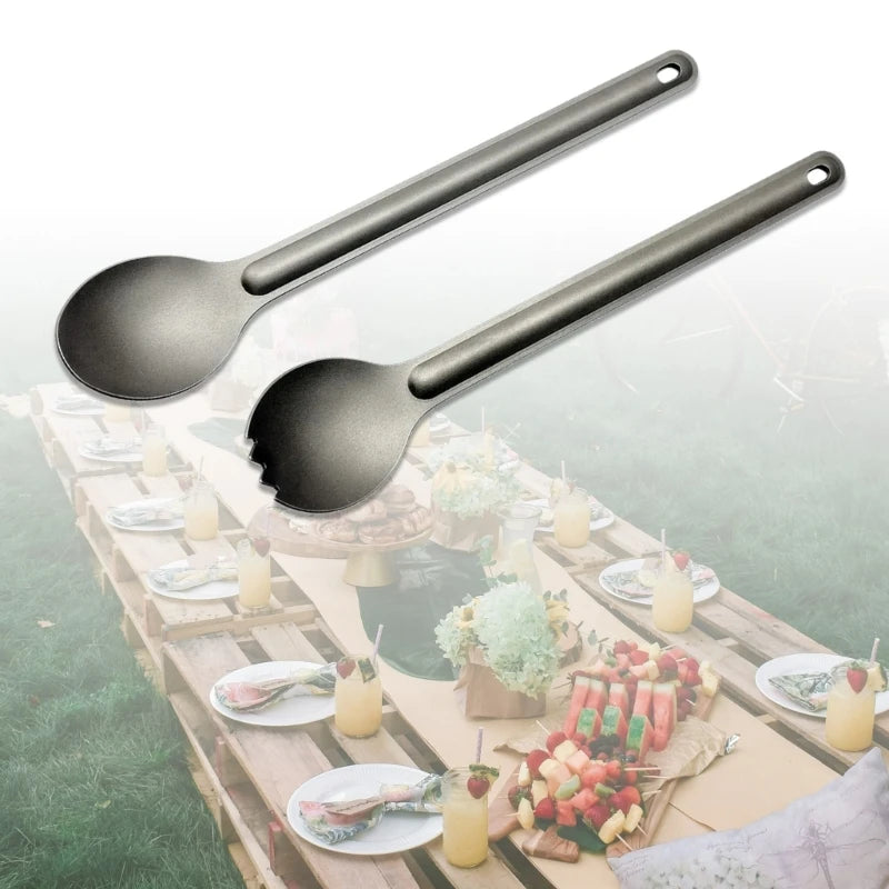 Long Handle Spork & Spoon Forkspoon Spork Portabale Flatwares