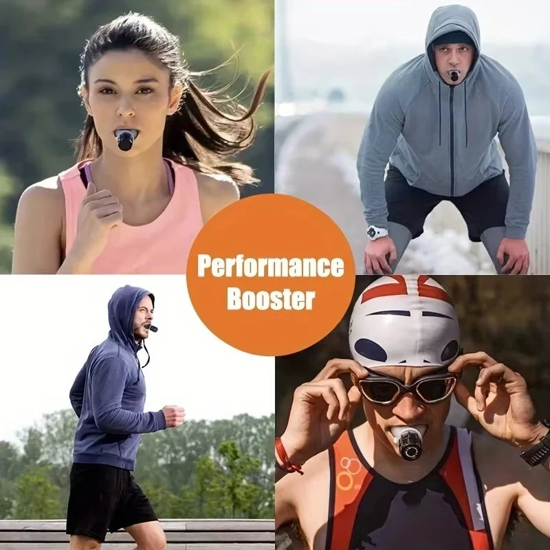 Breathing Exercise Lungs Portable Breath Outdoor Fitness Exerciser Device Endurance Workout Device With Adjustable Resistances