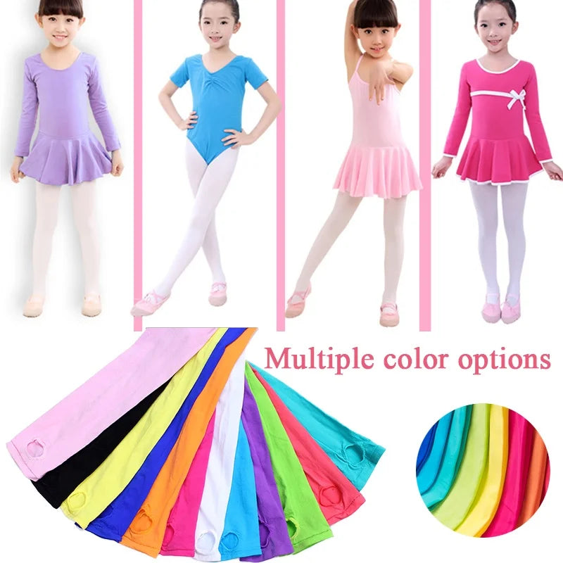 Soft Ballet Tights Soft Elasticity Tights Girls Ballet Tights Toddler Dance Footed Tights Bulk School Uniform Stockings Costume