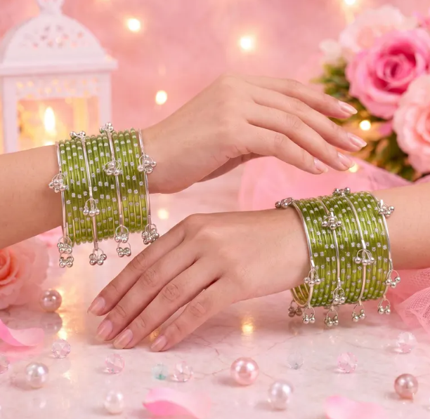 Luxury Kashmiri Glass Bangles Collection