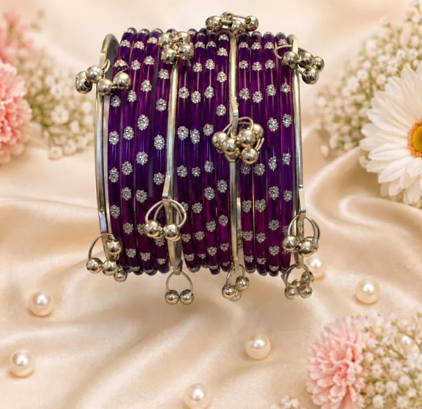 Luxury Kashmiri Glass Bangles Collection