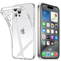 Clear Phone Case For iPhone 14 11 12 13 15 Pro Max Silicone Soft TPU Cover Case For iPhone 12 13 Mini 14 Plus 16 Plus Back Cover