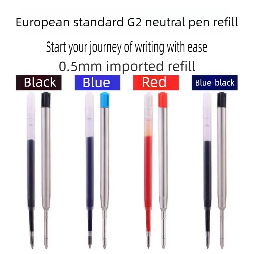 5/10/50 PCS Ballpoint Pen Refill  Medium Point L:3.9 In Black Ink Rods Refill Stationery Office School Supplies
